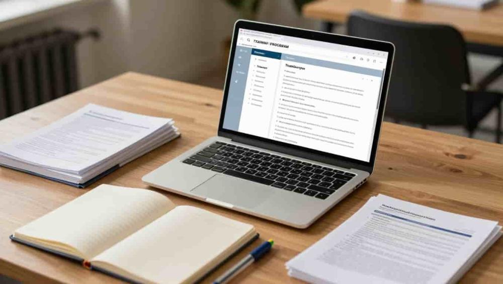 النص والخطوط في تنسيق حقيبة تدريبية لسهولة القراءة