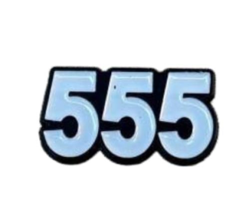 ستيكر معدني رمز 555