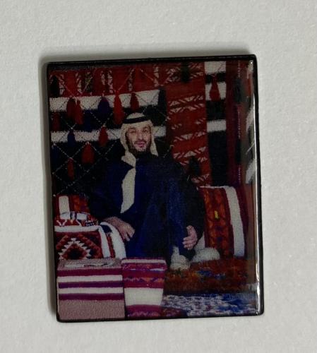 ستيكر معدني ولي العهد