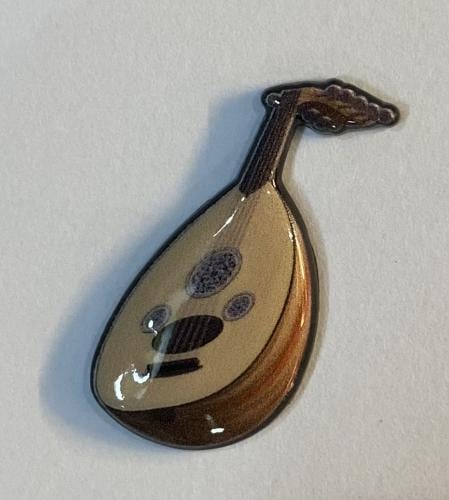 ستيكر معدني عود 3D