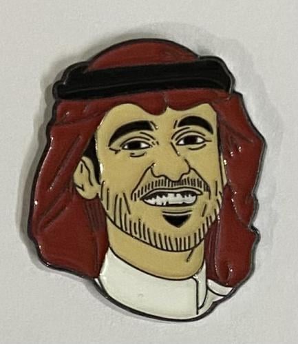 ستيكر معدني عايض