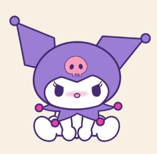 ستيكر معدني كرومي بنفسجية