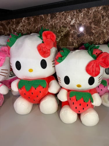 دبدوب هيلوكيتي 25cm ( لون وردي )