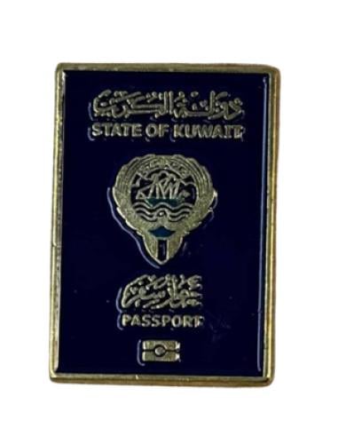 ستيكر  معدني جواز الكويت