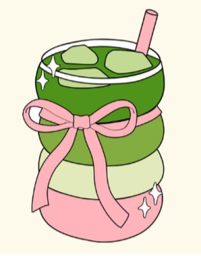 ستيكر معدني ماتشا