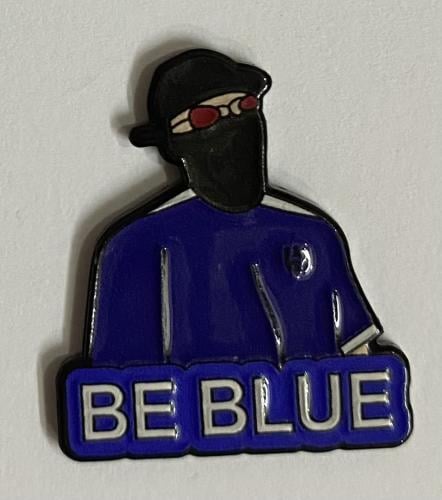 ستيكر معدني be blue