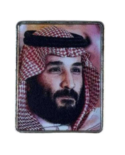 ستيكر معدني محمد بن سلمان