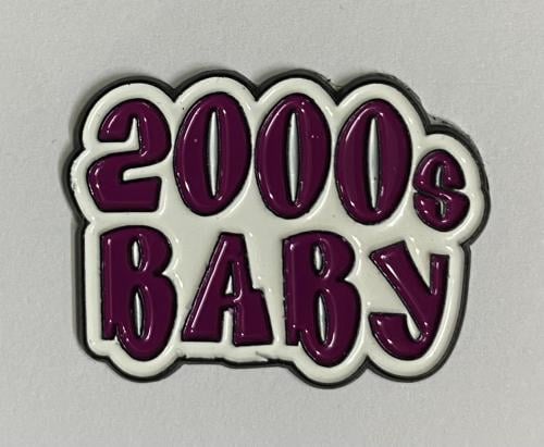 ستيكر معدني 2000s baby