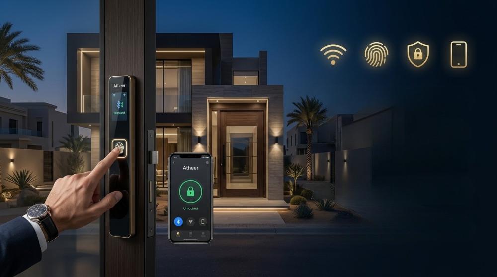 أفضل قفل ذكي للأبواب في السعودية 2026 (دليل شامل)