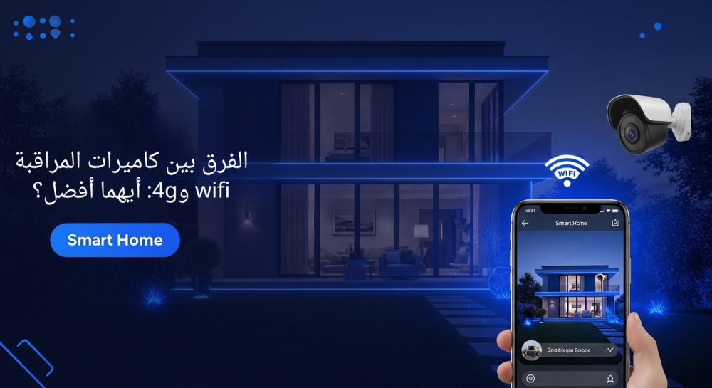الفرق بين كاميرات المراقبة wifi و4g: أيهما أفضل؟