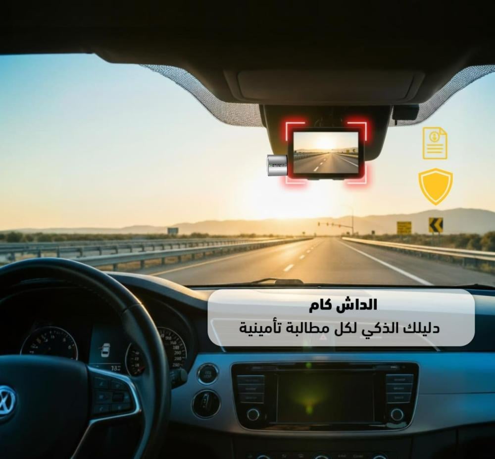 كيف تساعدك كاميرا السيارة (Dash Cam) في المطالبات التأمينية؟