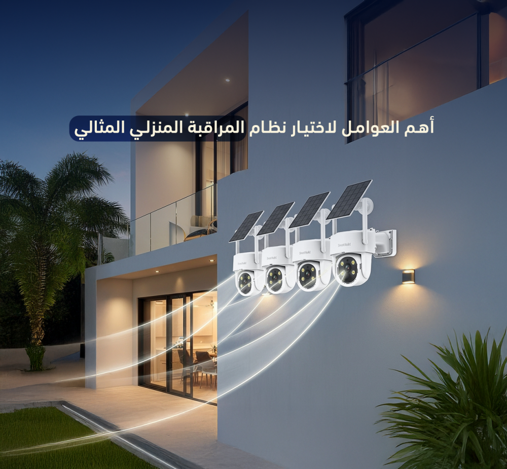أهم العوامل لاختيار نظام المراقبة المنزلي المثالي: