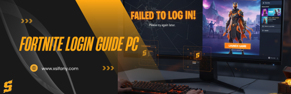 صورة للاعب يواجه رسالة "Failed to log in" في فورتنايت