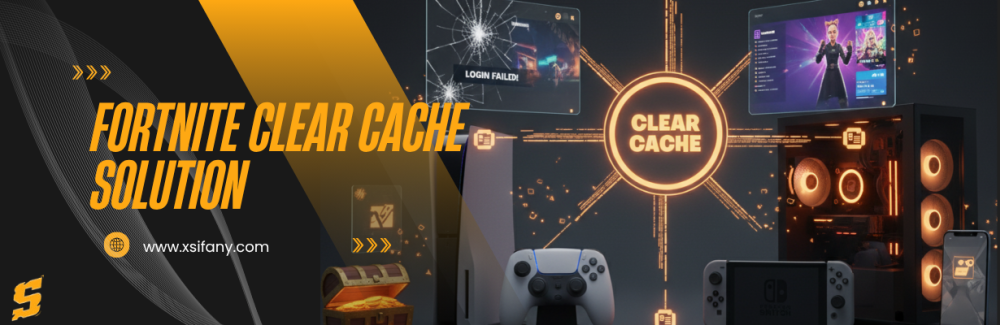 مسح ذاكرة التخزين المؤقت (Clear Cache) لحل مشكلة "Login Failed" في For