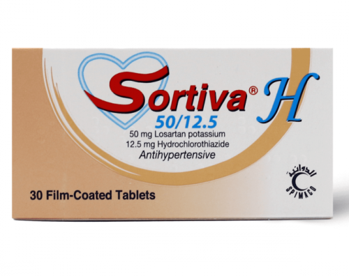 Sortiva H 50mg/12.5mg Tablet 30