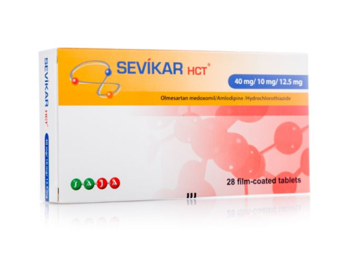 Sevikar Hct 40/5/25 Tablet 28