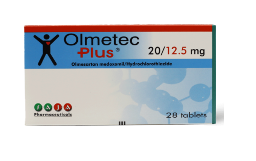 Olmetec Plus 20/12.5mg Tablet 28