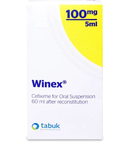 Winex 100mg/5ml Oral Suspension 60ml