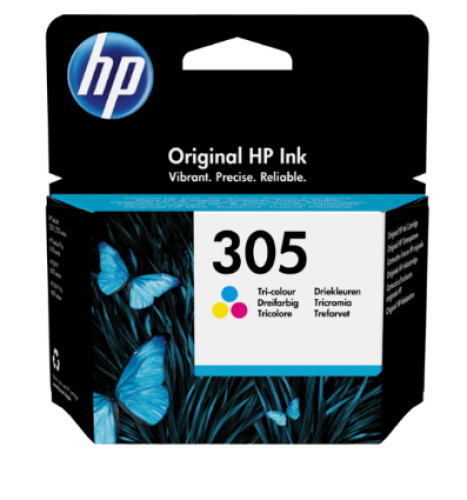طقم حبر طابعة HP ملون 305