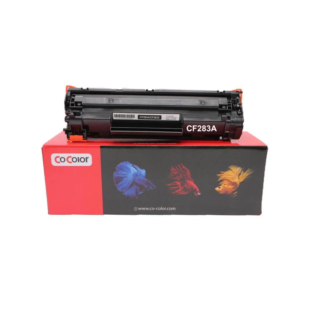 حبر طابعة ليزر 83A اسود CF283A متوافق مع طابعات اتش بي  HP printer M225  M201dw M127 و CANON 737