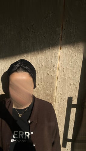 توربان حرير طبيعي 100٪ لون اسود