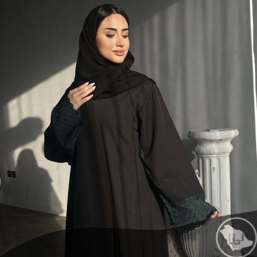 عباية خليجية انيقة موديل واسع