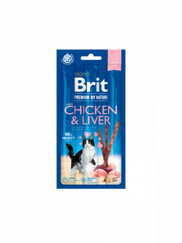 بريت بريميوم - مكافأة 3 أعواد ستيك بالدجاج والكبد...