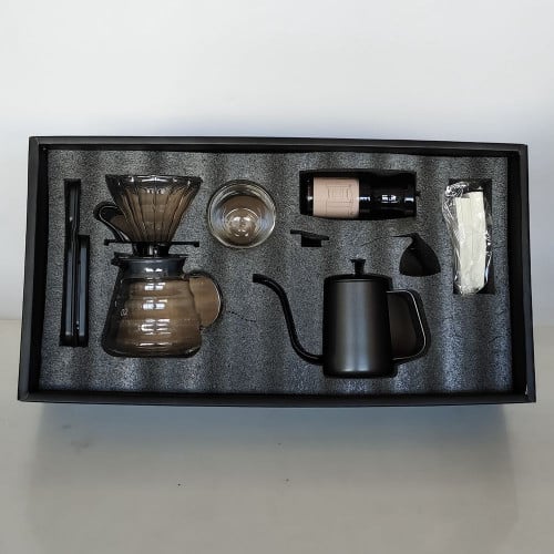 مجموعة متكاملة لتحضير القهوة بالتقطير V60