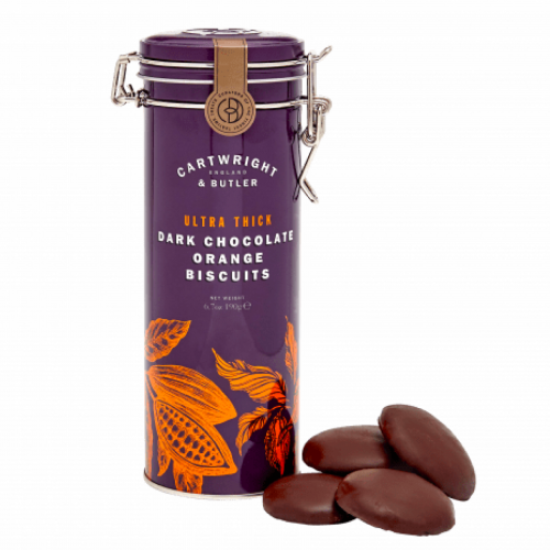 بسكويت فاخر بالبرتقال والشوكولاته الداكنة من كارترايت وبتلر