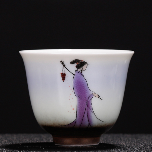 كوب شاي/اسبريسو ياباني Hina Purple