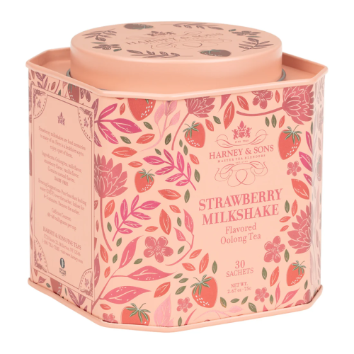 شاي ميلك شيك الفراولة الملكي Harney & Sons