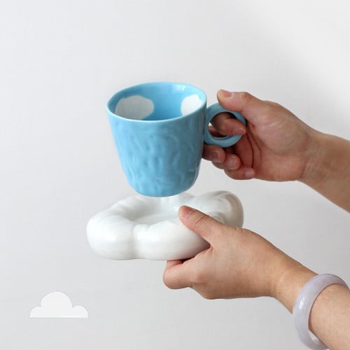 Cloud Hand Ceramic Mug