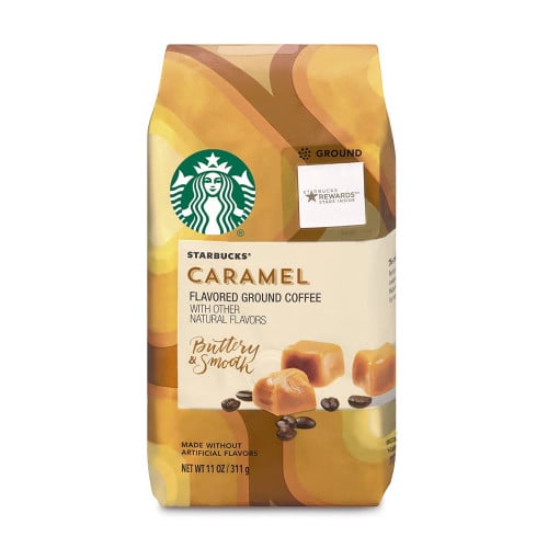 Starbucks caramel coffee