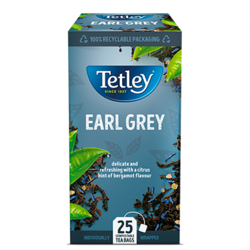 شاي أسود Tetley ايرل جراي