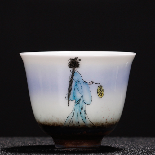 كوب شاي/اسبريسو ياباني Hina Blue