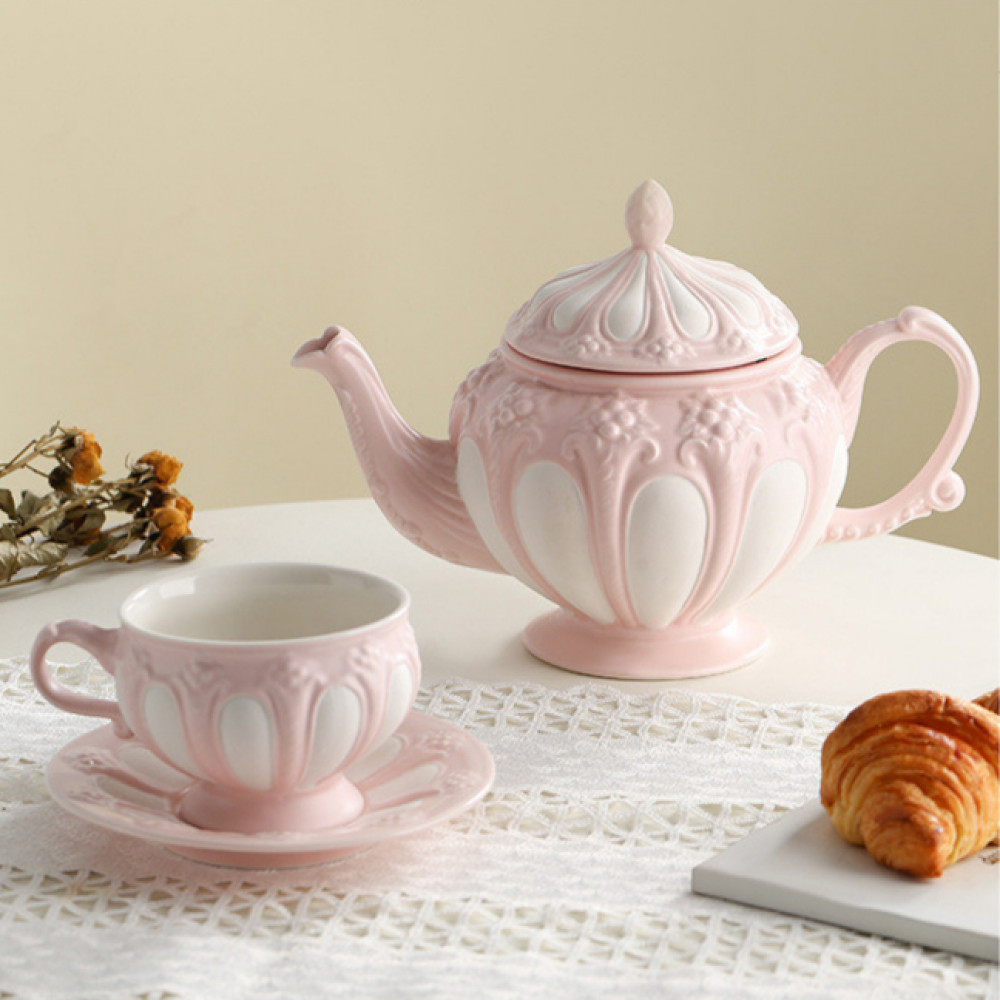 Vintage Teapot and Cup Set