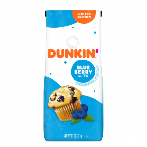 قهوة Dunkin بلوبيري مافن
