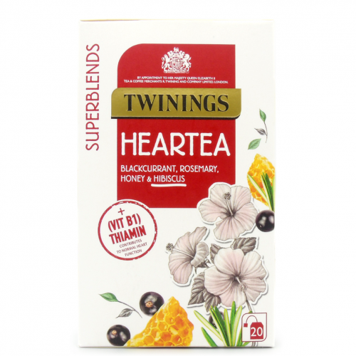 شاي أعشاب مزيج سوبر Twining لصحة القلب