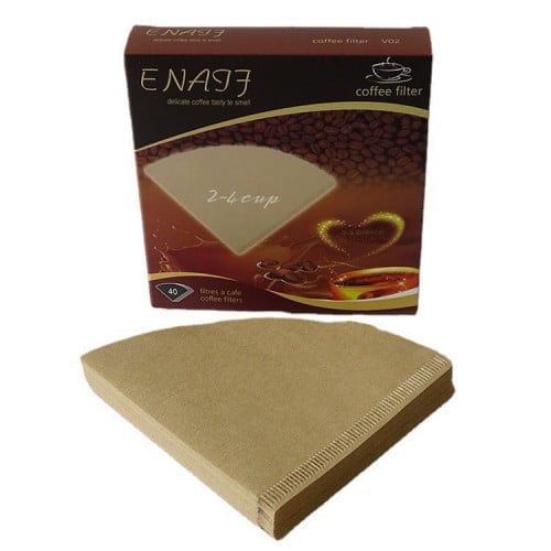 فلتر قهوة من الورق الطبيعي V02