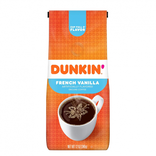 قهوة Dunkin بنكهة الفانيلا الفرنسية