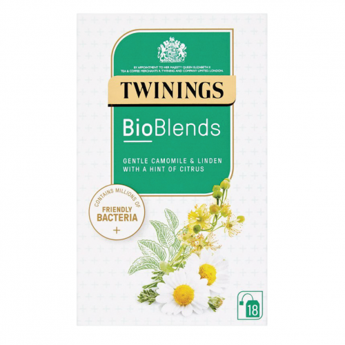 شاي أعشاب Twining BioBlend بالبابونج والزيزفون