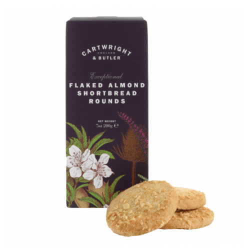 بسكويت فاخر برقائق اللوز من كارترايت وبتلر