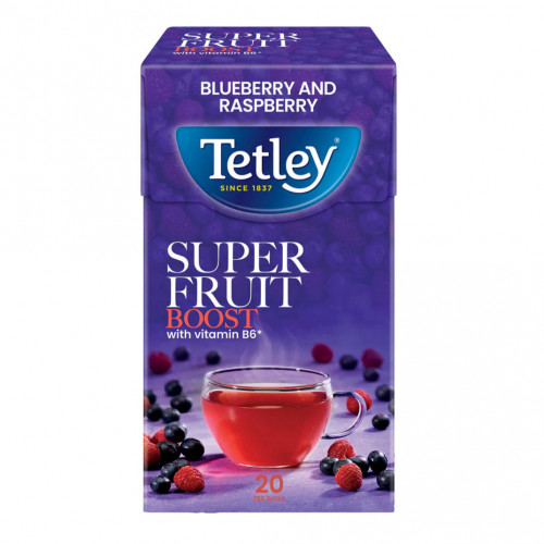 شاي سوبر أعشاب Tetley لتعزيز الطاقة