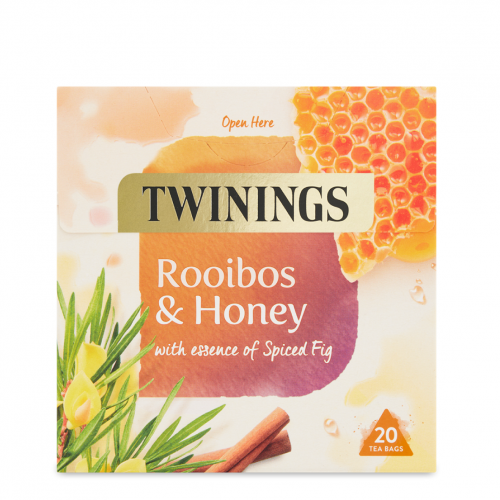 Twining herbal tea with rooibos, honey and figs