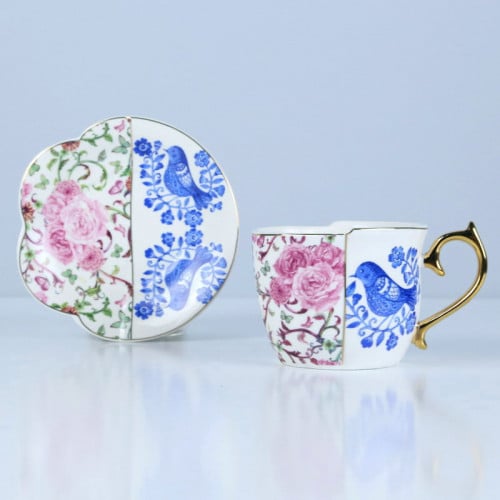 كوب شاي إنجليزي Rose Bird