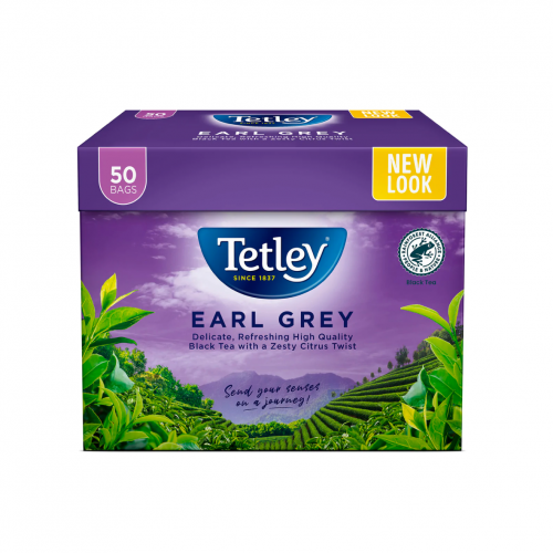 شاي أسود Tetley إيرل جراي
