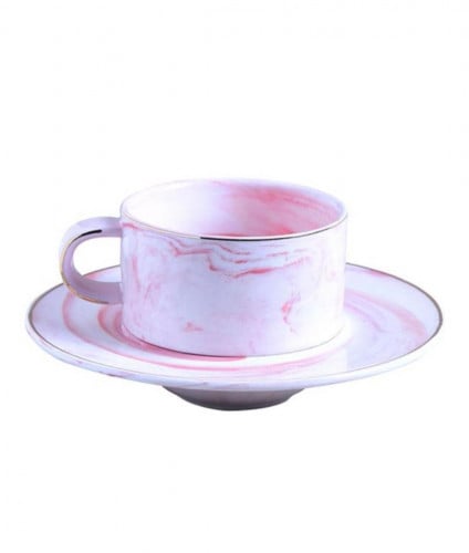 كوب قهوة ايسبريسو Pink Marble