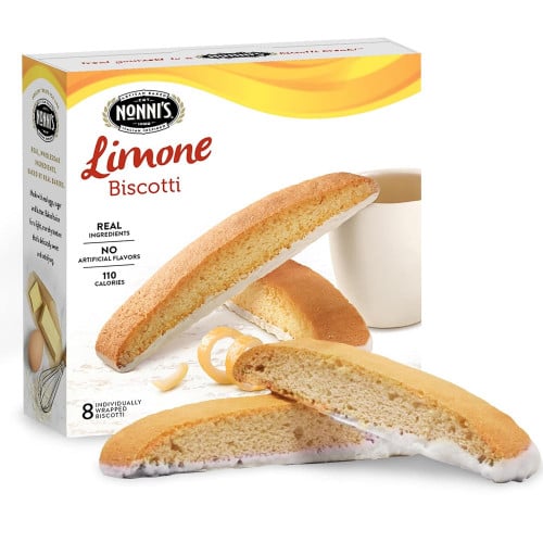 بسكويت إيطالي فاخر Nonni's بالليمون
