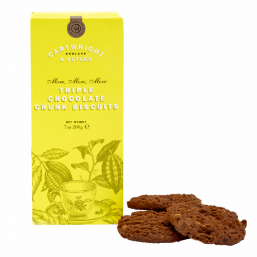 بسكويت فاخر بالشوكولاته الثلاثية من كارترايت وبتلر