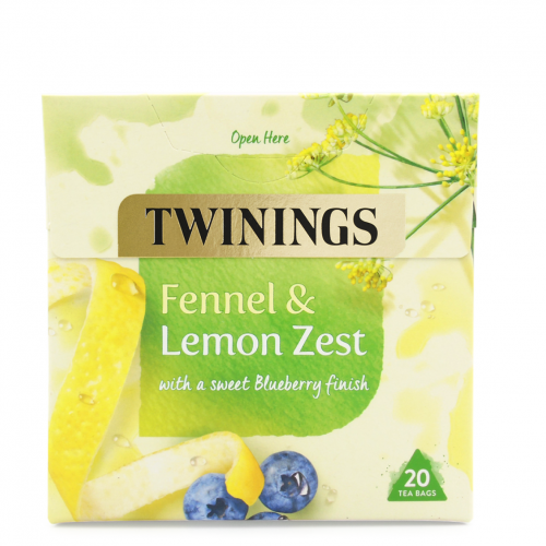 شاي أعشاب Twining بالشمر والليمون والتوت